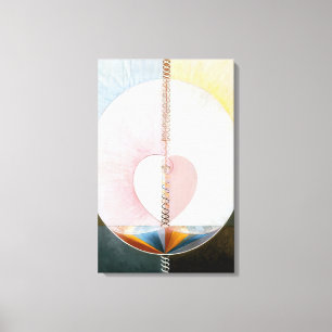 Impressão Em Tela Hilma af Klint - O QUE É UM SER HUMANO EM 1910
