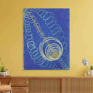 Impressão Em Tela Hilma Af Klint, Primordial Chaos No16 Abstrato Art