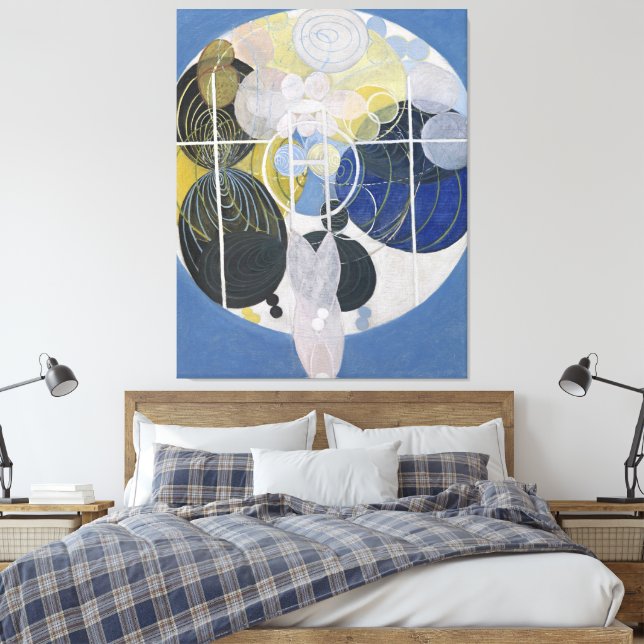 Impressão Em Tela Hilma af Klint - The Large Figure Paintings, No. 5 (Insitu(Quarto))