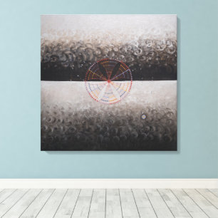 Impressão Em Tela Hilma Af Klint, The Swan No.10, Abstrato Art