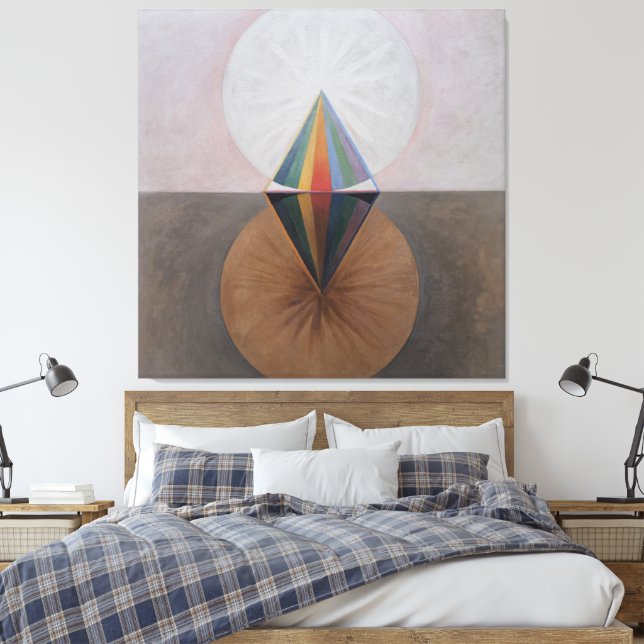 Impressão Em Tela Hilma af Klint - The Swan, No. 10, Group IX-SUW  (Insitu(Quarto))