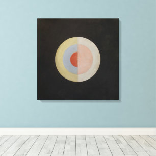 Impressão Em Tela Hilma Af Klint, The Swan No.16, Abstrato Art