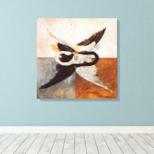 Impressão Em Tela Hilma Af Klint, The Swan No.24, Abstrato Art