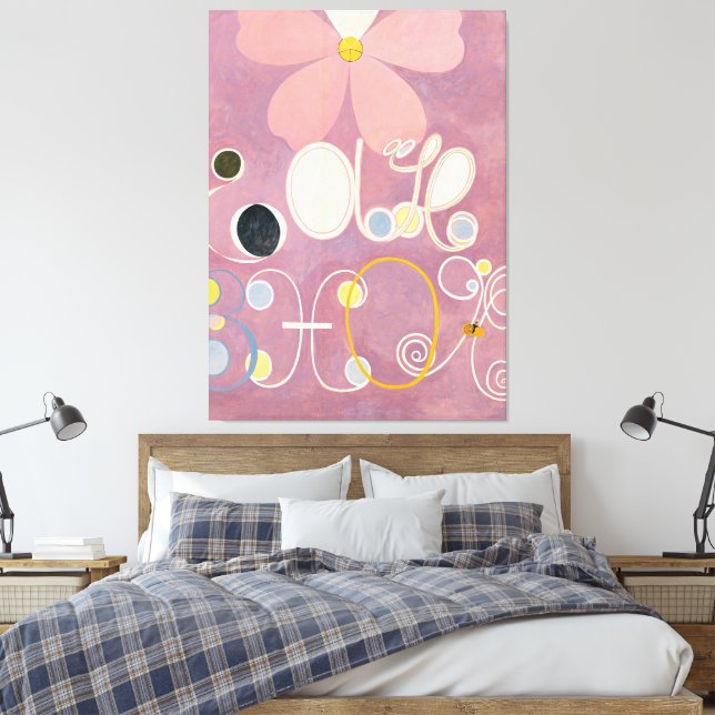 Impressão Em Tela Hilma af Klint - The Ten Largest, No. 5, Adulthood (Insitu(Quarto))
