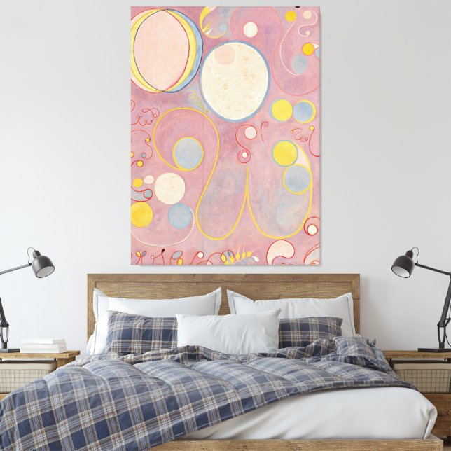 Impressão Em Tela Hilma af Klint - The Ten Largest, No. 8, Adulthood (Insitu(Quarto))