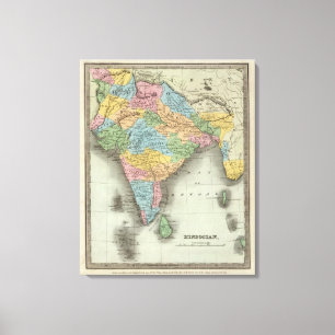 Impressão Em Tela Hindostan 2