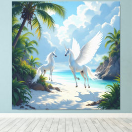 Impressão Em Tela „Hinter der Eismauer – Das verborgene Reich“