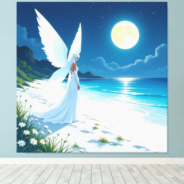 Impressão Em Tela „Hinter der Eismauer – Das verborgene Reich“ (Insitu(piso de madeira))