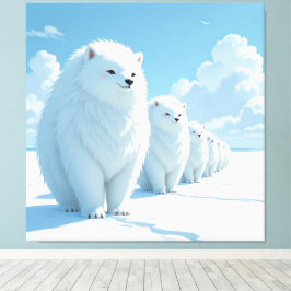 Impressão Em Tela „Hinter der Eismauer – Das verborgene Reich“