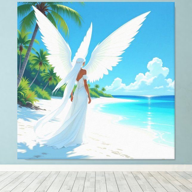 Impressão Em Tela „Hinter der Eismauer – Das verborgene Reich“ (Insitu(piso de madeira))