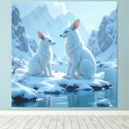 Impressão Em Tela „Hinter der Eismauer – Das verborgene Reich“