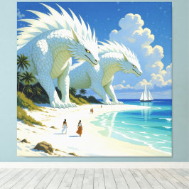 Impressão Em Tela „Hinter der Eismauer – Das verborgene Reich“