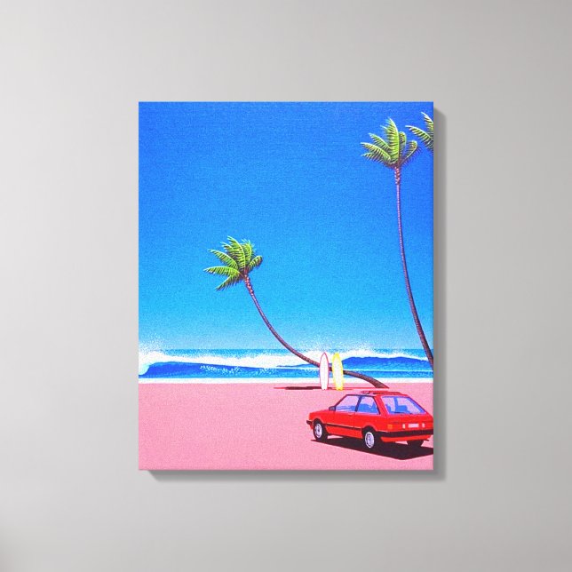 Impressão Em Tela Hiroshi nagai art (Frente)