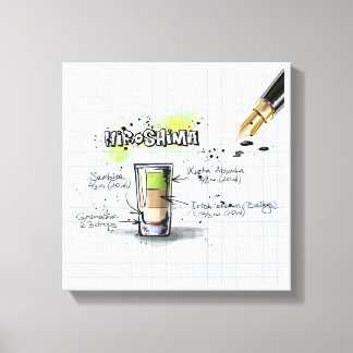 Impressão Em Tela Hiroshima