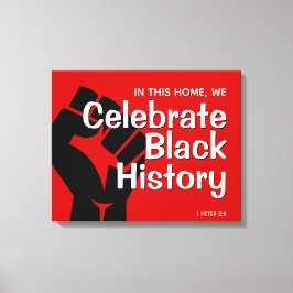 Impressão Em Tela HISTÓRIA NEGRA DO CELEBRADO Personalizado