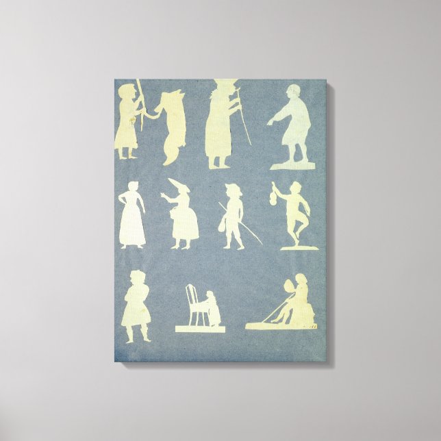 Impressão Em Tela Histórias antigas (Frente)