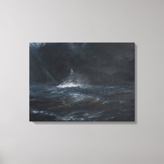 Impressão Em Tela HMS Duque de York 1943 2014 (Frente)