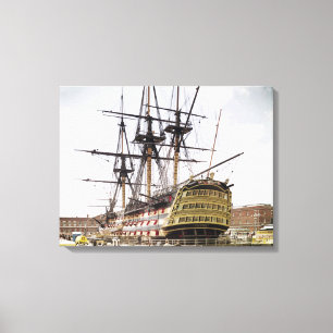 Impressão Em Tela HMS Victory