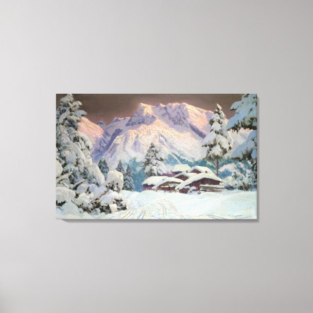 Impressão Em Tela Hocheisgruppe, Áustria (Frente)