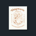 Impressão Em Tela HOGWARTS™ School of Witchcraft and Wizardry Crest<br><div class="desc">Honor the legacy of the wizarding world with this timeless Hogwarts™ School of Witchcraft & Wizardry crest design. Featuring the iconic four-house shield — lion, serpent, badger, and eagle — this elegant artwork represents the unity and tradition of Gryffindor™, Slytherin™, Hufflepuff™, and Ravenclaw™. Rendered in a refined, vintage-inspired line style,...</div>