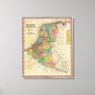 Impressão Em Tela Holland e Bélgica