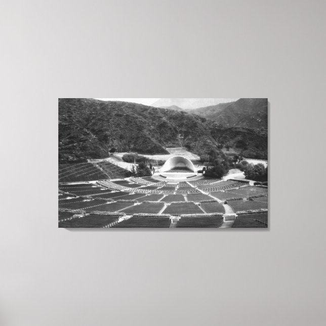 Impressão Em Tela Hollywood, Hollywood Bowl View (Frente)