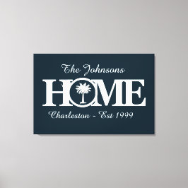 Impressão Em Tela HOME Carolina do Sul personalizável