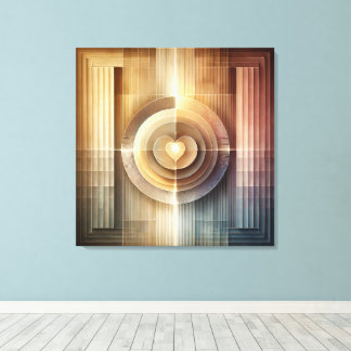 Impressão Em Tela Home of the Heart