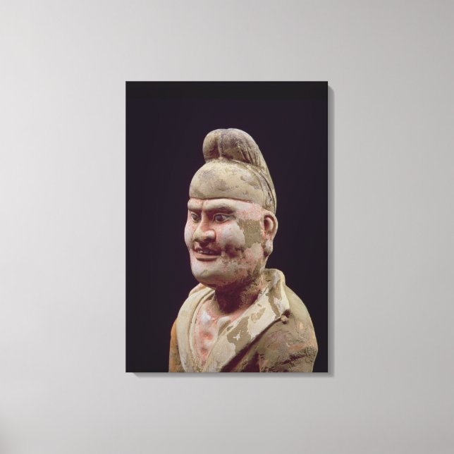 Impressão Em Tela Homem Viajando na Rota da Seda, detalhe da (Frente)