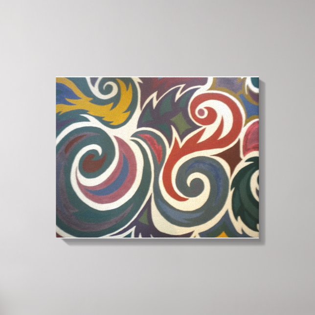 Impressão Em Tela Homenagem a William Morris (Frente)