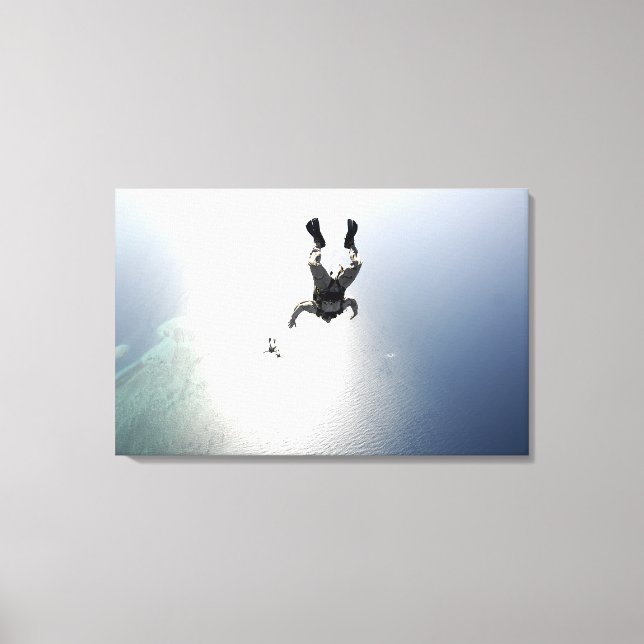 Impressão Em Tela Homens da Força Aérea dos EUA (Frente)