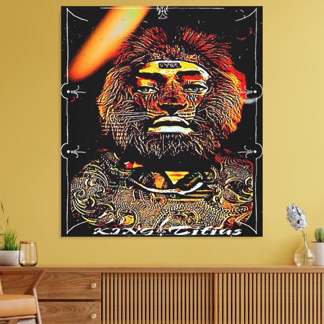 Impressão Em Tela Homens de Honra 01: KTJ 03 (Insitu(Sala de estar))