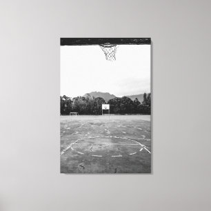 Impressão Em Tela Hoop de basquetebol