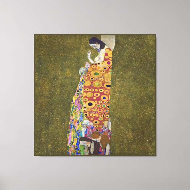 Impressão Em Tela Hope, Gustav Klimt Poster (Frente)