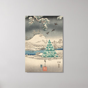 Impressão Em Tela Hora de Natal