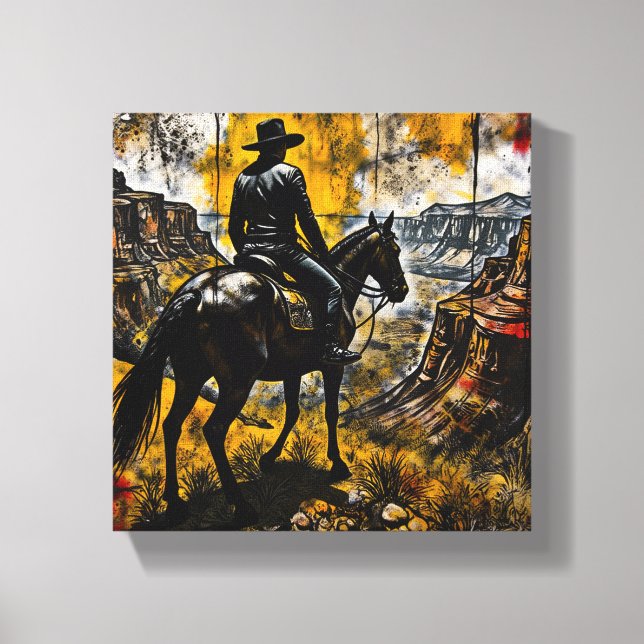 Impressão Em Tela Hora do ouro no Grand Canyon (Frente)