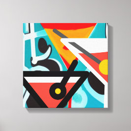 Impressão Em Tela Hora feliz