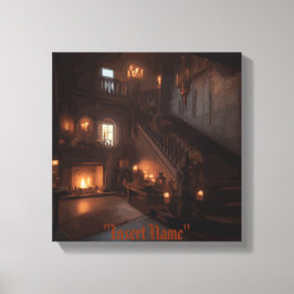 Impressão Em Tela Horizontes Assombrados