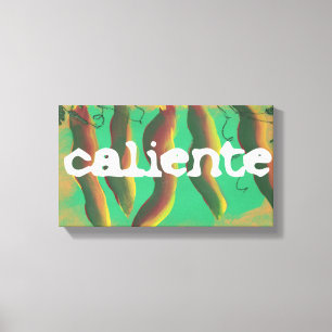 Impressão Em Tela Hot Caliente Jalapeno Peppers