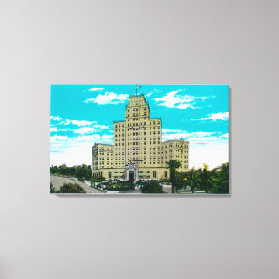 Impressão Em Tela Hotel do EL Cortez em San Diego, CASan Diego, CA