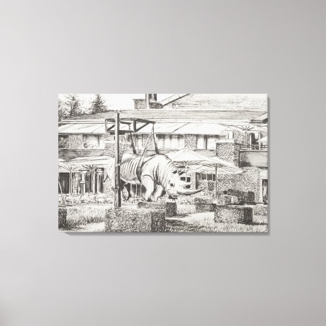 Impressão Em Tela Hotel 'La Reserve' Genebra. 2010 (Frente)