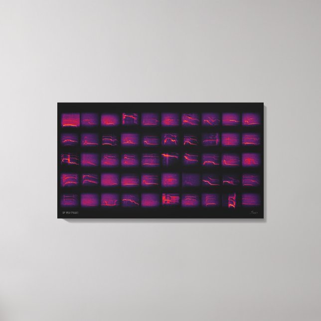 Impressão Em Tela Howl: A Língua Secreta dos Lobos (Frente)