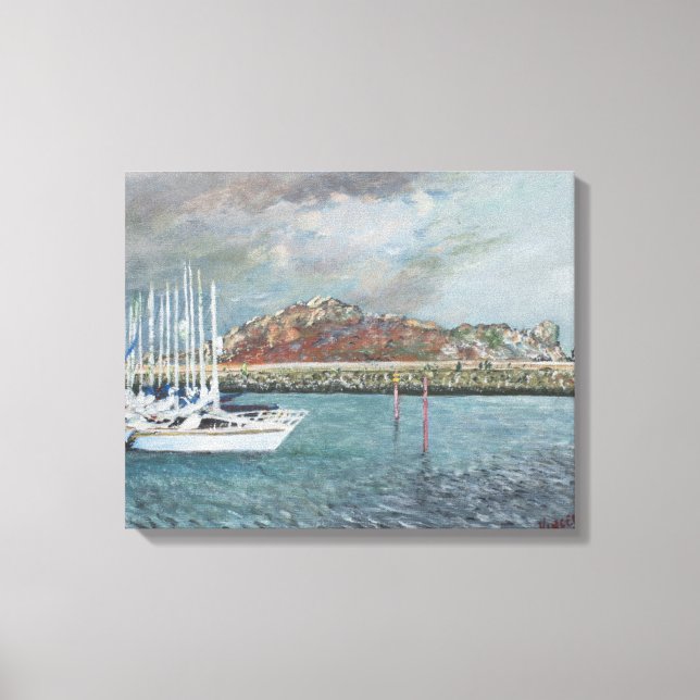 Impressão Em Tela Howth Ireland.26/10/2001 (Frente)