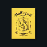 Impressão Em Tela HUFFLEPUFF™ Dedication Patience Loyalty Crest<br><div class="desc">Celebrate loyalty, patience, and unwavering dedication with this bold Hufflepuff™ crest design. Featuring the proud badger set within a classic shield, this striking artwork highlights the house’s defining traits — Dedication, Patience, and Loyalty — in a timeless, vintage-inspired layout. Rendered in signature house colors with detailed linework and subtle magical...</div>