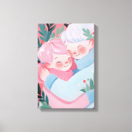 Impressão Em Tela Hug Natal