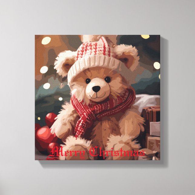 Impressão Em Tela Huggable (Frente)