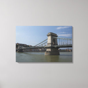Impressão Em Tela Hungria, capital Budapeste. Histórico 2