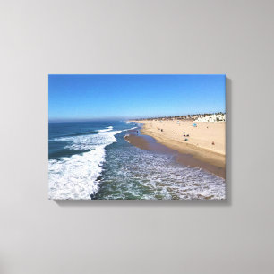 Impressão Em Tela Huntington Beach, Califórnia