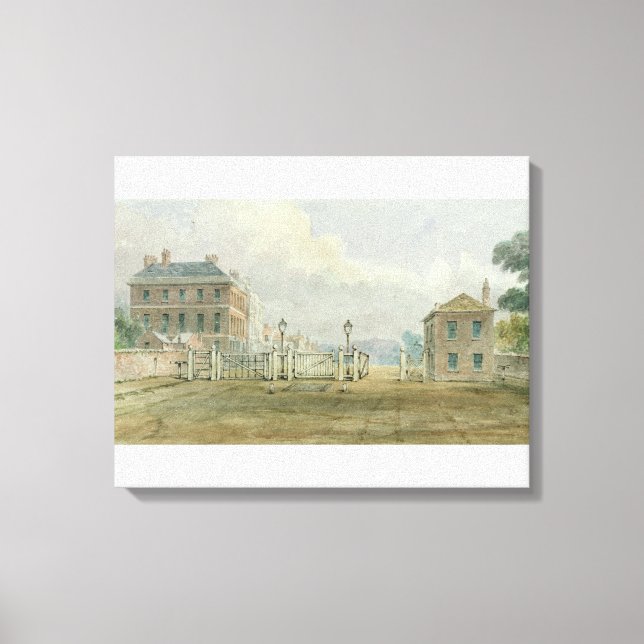 Impressão Em Tela Hyde Park Corner Turnpike, 1785 (Frente)