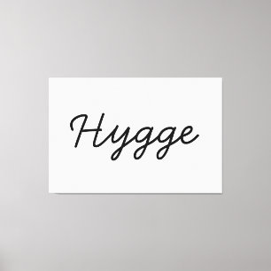 Impressão Em Tela Hygge Black Elegant